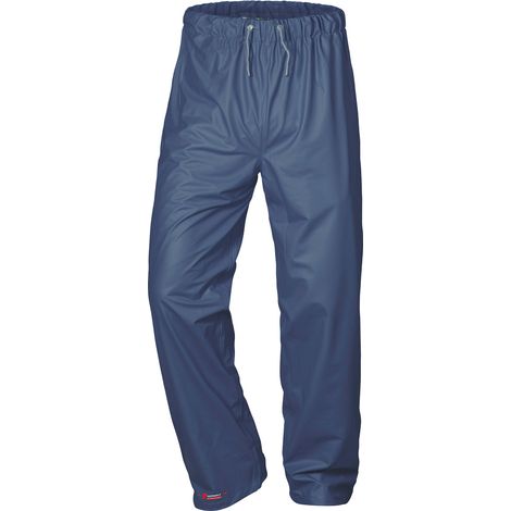 Norway PU-Stretch-Regenhose KALMAR Gr. L blau (1/2)