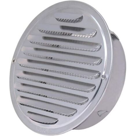 FENOPLASTICASphère Vent D'air En Acier Inoxydable Grille De Ventilation Thicken Hotte Murale De Montage Covers D'échappement Salle De Bains Cuisine évents Ventilateur Et Aérateurs (200mm) (1/4)