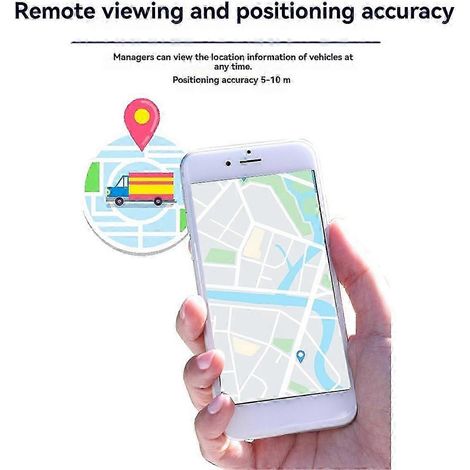 Traceur GPS anti-perte en temps réel avec alarme SOS d'urgence pour voitures et motos - Localisateur de véhicule 4G (1/5)