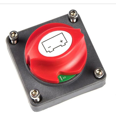 DC60V 300A RV, Truck, Yacht, Car Battery Isolator Disconnect Selector Rotary Switch Cut-off (1/4)