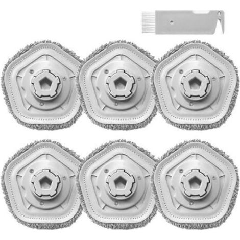 Pièces de rechange pour lingettes de nettoypour aspirateur robot autonettoyant Xiaomi Dreame Bot W10 et W10 Pro