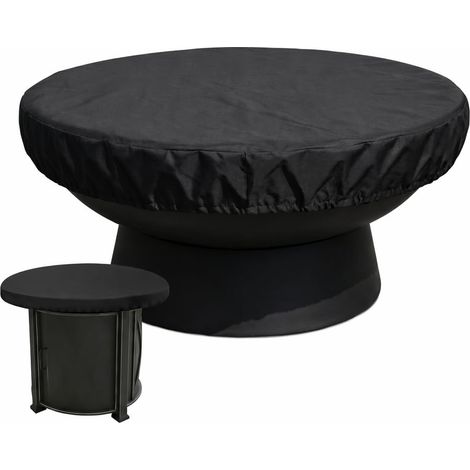 Housse Brasero 100cm, Protection BBQ Exterieur, Housse Rond Impermeable (1/5)