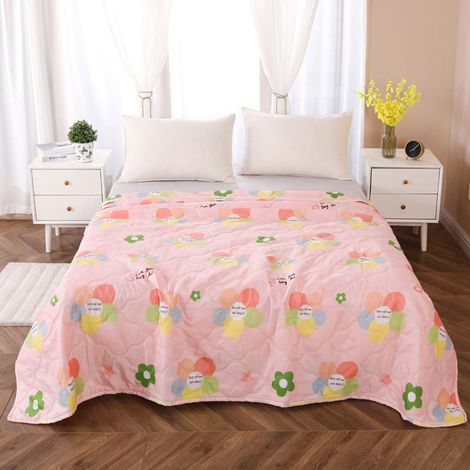 Couette - Coton 100 % - 110 x 150 cm - Pour Sieste Été - Usage Bébé Et Adulte - 1 Pièce (1/4)