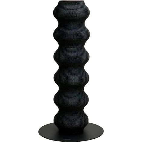 Griffoir pour chat, design à trois niveaux, structure modulaire sécurisée, noir (1/2)