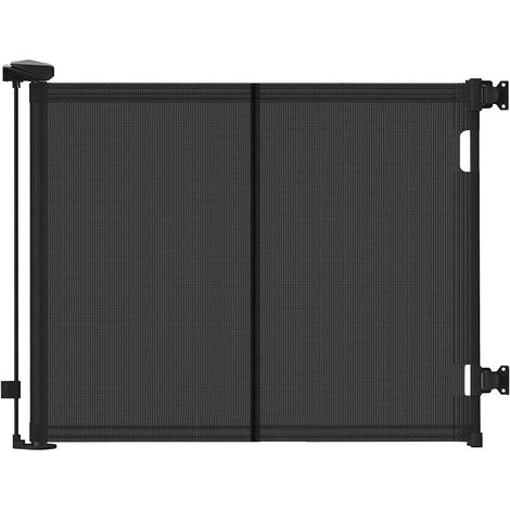 Child Safety Barrier, Retractable Safety Gate for Baby and Animals, Safety Gate for Stairs, Doors, Kitchen, Corridors, (1/5)