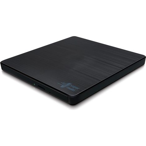 H.L. Data Storage Ultra Slim Tragbarer DVD-Brenner Schwarz (1/4)