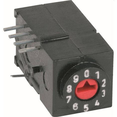 Mentor 1850.4031 Interruttore a levetta 60 V 0.5 A IP50 Momentaneo / 0 / Momentaneo 1 pz. Numero Poli (num) 1