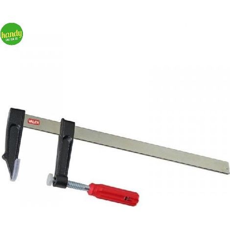 Strettoio a vite Valex serraggio con ganasce dimensioni 500x120 mm