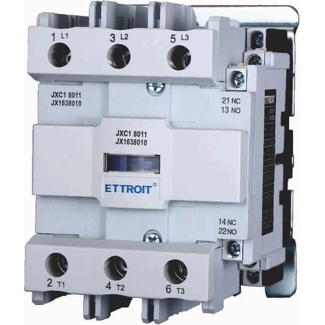 ETTROIT JX1638010 JXC1 Schütz AC 24 V 50/60 Hz Spule 3P 3 Pole Normalerweise offen Ie 80 A Ue 380 V (1/4)