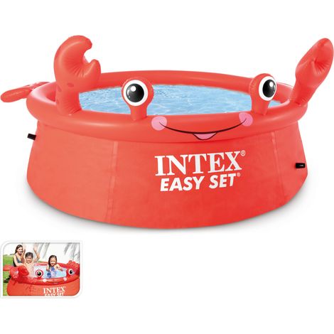 Intex Easy Pool 183 x 51 cm Happy Crab Kinderpool ohne Zubehör