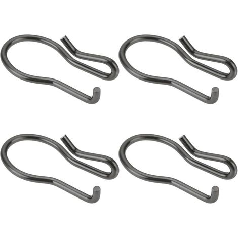 Lot de 4 Actionneur de soupape de Commande de volet d'échappement électronique Pince à Ressort Fixe 18307620323 Compatible avec BMW série 2/3 X5 X6 I8 (1/5)