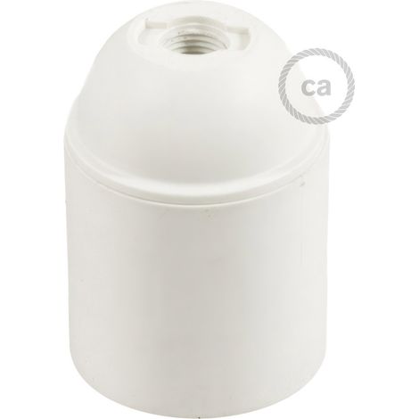 creative cables - Kit portalampada E27 in termoplastica - Bianco