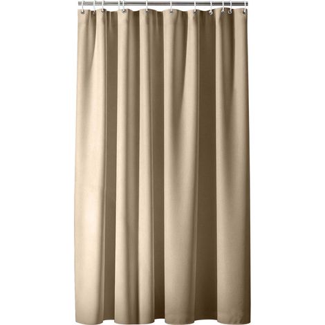 Duschvorhang mit Ringen ESSENCIA TAUPE, 180 x 200 cm