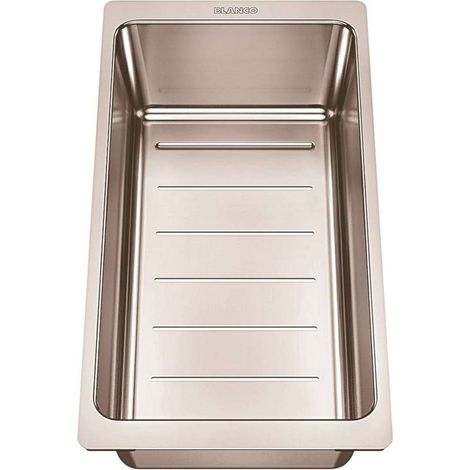 Blanco - Multifunktionsabtropfbecken Axia III, Edelstahl 233739 (1/3)