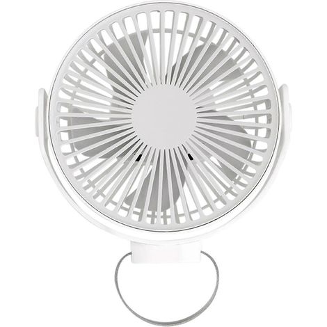 Ventilateur de camping portable à 4 vitesses, alimenté par USB, pour tente, maison, bureau, voiture et camping-car. (1/4)