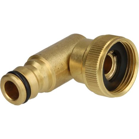 Raccord équerre pour robinet 3/4’’ FF avec raccord enfichable laiton orientabl