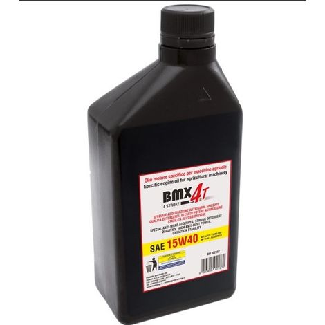 Flacone olio motore BMX 4T 600 ml dose per cambio olio motore del rasaerba (1/3)