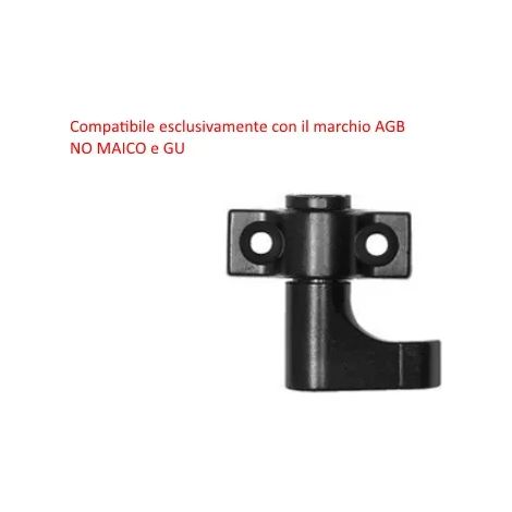 GANCIO DI CHIUSURA PER SPAGNOLETTA AGB DX