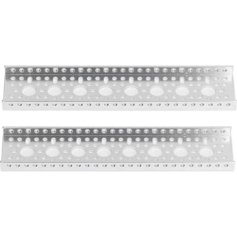 2 Stück U-Profil Aluminium 48x12mm Hochleistungs-3-Seiten-Träger-Zubehörteil für Roboter 3121-0008-0216