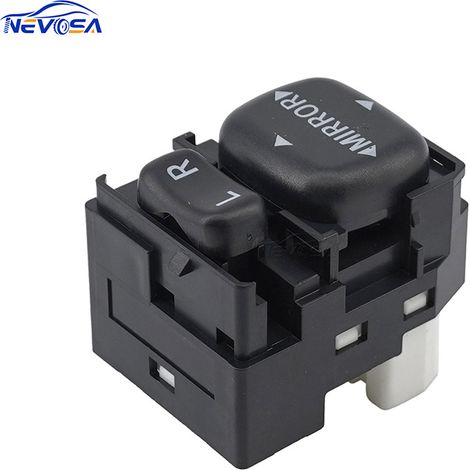 84870-34010 is a rearview mirror adjustment switch for Toyota Corolla, Prius, and Yaris cars. (1/4)