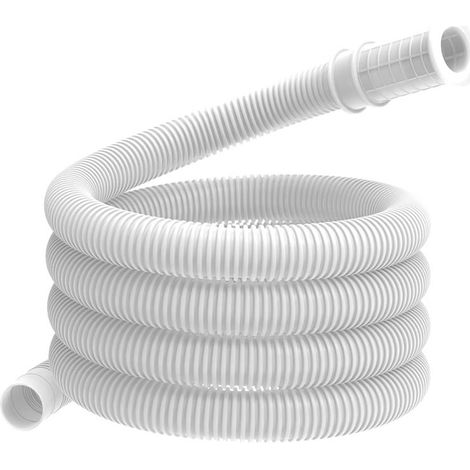 Manguera de escape para aire acondicionado PRI-3 metros, manguera de filtro de repuesto blanca, 38 mm de diámetro (1/5)