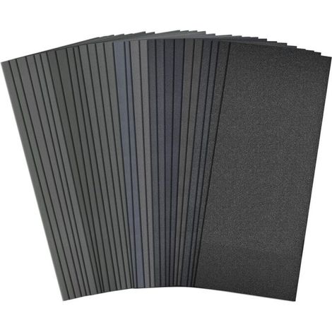 Papier abrasif sec/étanche (20 pièces) 3000 (1/5)