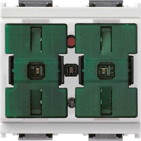 VIMAR - R16961.B Zwei Kippschalter, weiß