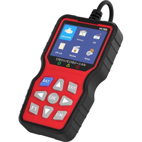 Testeur O2 Sonde Lambda HC368, Diagnostic OBD2 Auto, Détecteur Fuite échappement, Outil Réparation Voiture--WCY (1/4)