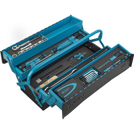 HAZET Caisse métallique à outils avec assortiment 190/79 (1/4)