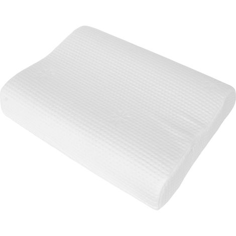 Oreiller ergonomique 55x42 cm VALLORIA mousse à mémoire de forme viscosoja (1/5)