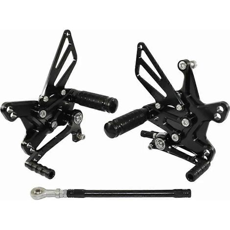 Reposapiés traseros para motocicletas de carreras Kawasaki Ninja ZX-10R ZX10R 2011 2012 2013 2014 2015 (1/5)
