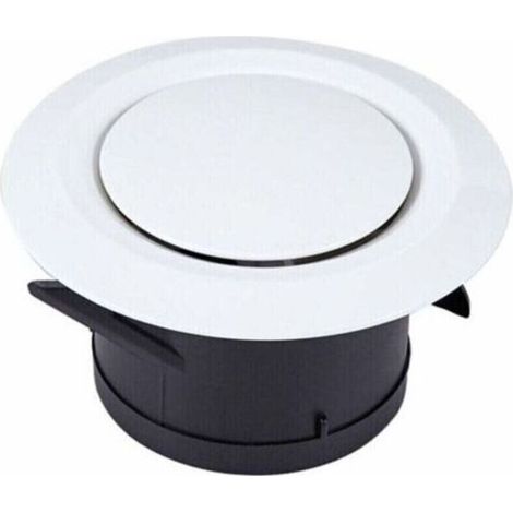 Bouche VMC Ø100 mm – Grille d'aération réglable triple griffe – Ventilation efficace pour salles de bain et cuisines – Installation facile (1/4)
