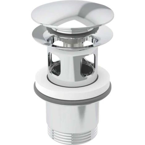 Geberit - Piletta chiudibile, ClickClack, cromo lucido 152.076.21.1 (1/2)