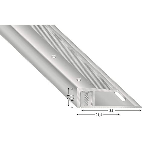 kuegele Floor profilo 100 cm anodizzato per pavimenti 7 – 15 mm, STS21 S 100 (1/2)