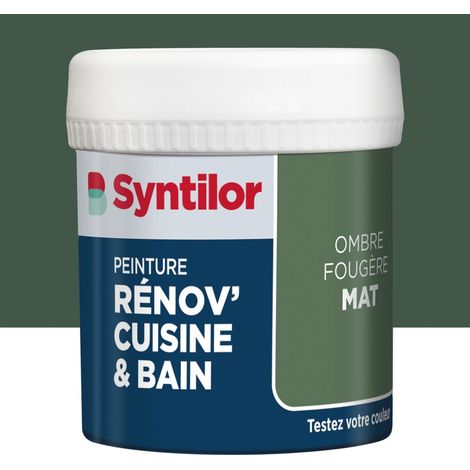 Tester per vernice per mobili da cucina e bagno SYNTILOR Renov', Matte Fern Shadow, 0,075 l SYNTILOR