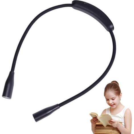 Lampe de lecture tour cou – rechargeable par USB (1/5)