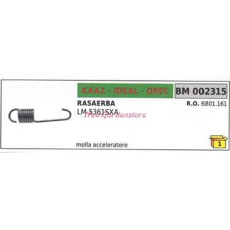 KAAZ Gaspedalfeder Rasenmäher LM 5361SXA 002315