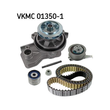 Pompe à eau + kit de courroie crantée SKF VKMC 01350-1 AUDI 038 109 454 A