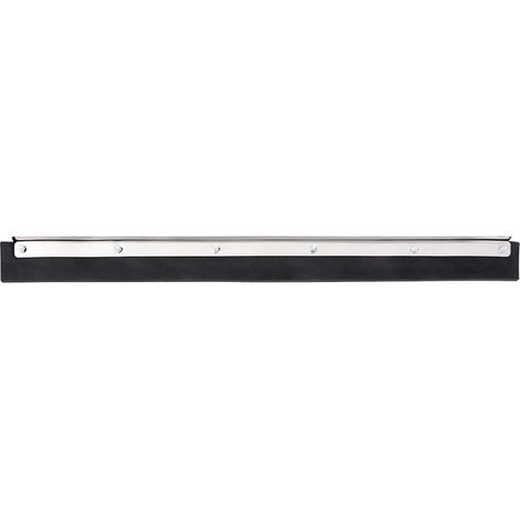 Raclette de sol pour nettoyage carrelage en acier et caoutchouc avec manche - Lot de 5 pièces (1/5)