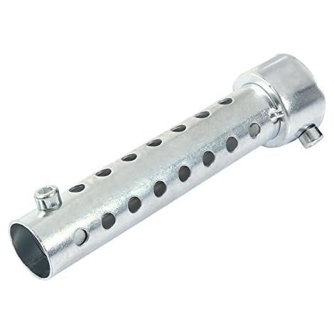 Chicane universelle pour moto, silencieux DB Killer universel pour pot d'échappement de moto, insert de tuyau, chicane argentée (35 mm) (1/5)