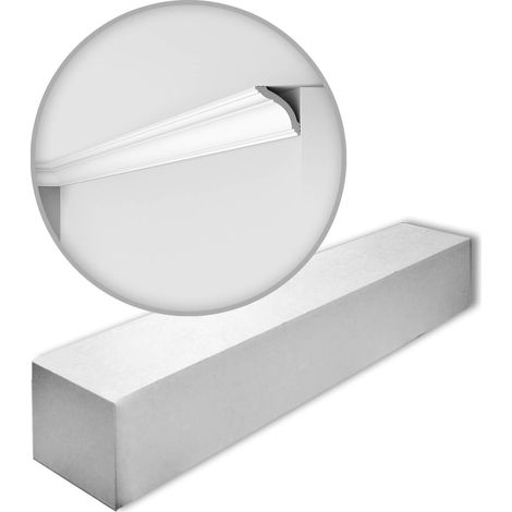 NMC WT15-box WALLSTYL Noel Marquet 1 caja 16 piezas Cornisa Moldura para techo diseño atemporal clásico  32 m