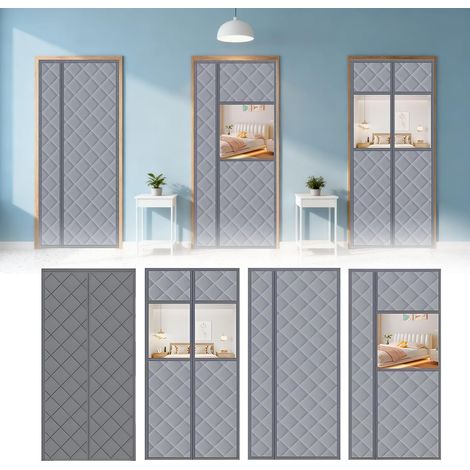 Rideau de Porte Magnétique, Thermique Isolant Anti Froid et Chaleur (1/5)