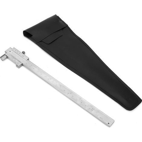 Tragbares Messinstrument: Edelstahl-Messschieber 0–200 mm mit Anreißspitze (1/5)