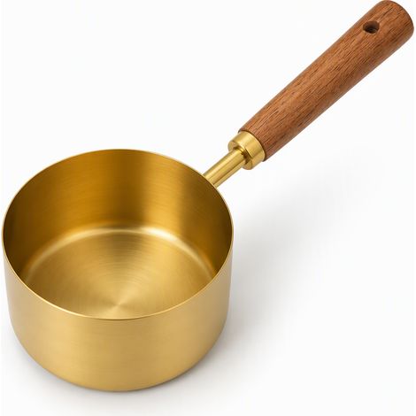 cuillère doseuse de cuisine doré en set 250 ml pour la maison