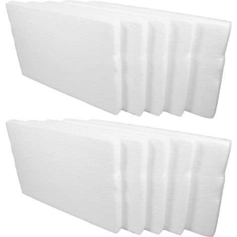 Lot de 10 plaques de mousse multi-usages, inserts d'emballage express, accessoires d'emballage professionnels (1/3)