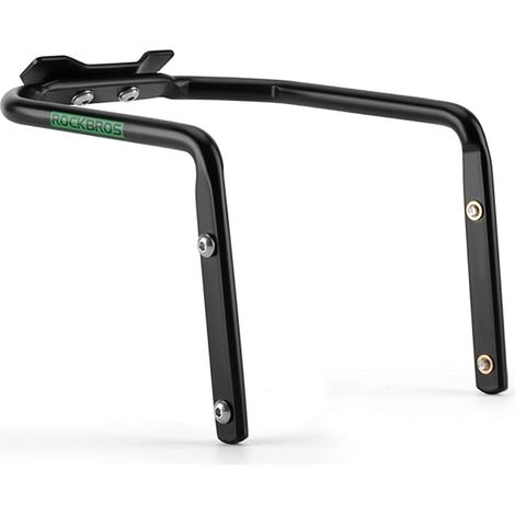 Support stabilisateur multifonctionnel pour sacoche de selle de vélo - Noir