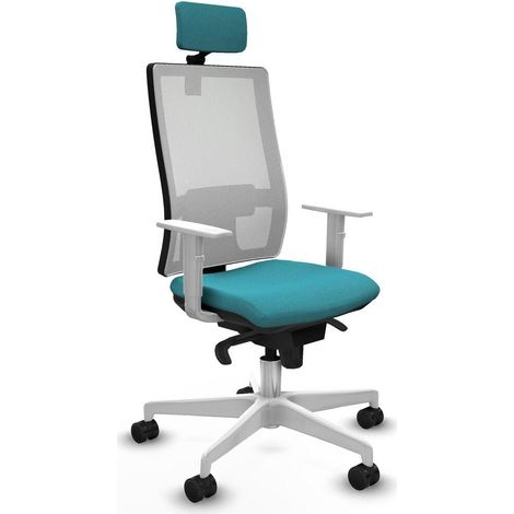 Piqueras y Crespo Horna Chaise de bureau turquoise (1/3)