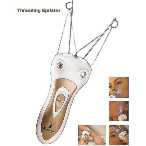 Épilateur électrique pour poils du visage, machine à arbre, épilateur à fil de coton, épilateur rechargeable, rasoir (1/5)