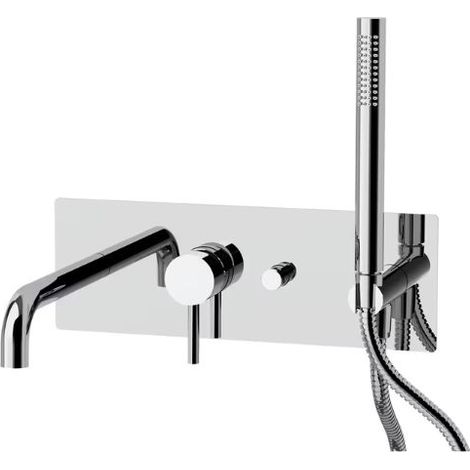 Miscelatore Incasso Vasca/Doccia Light con deviatore Cromo