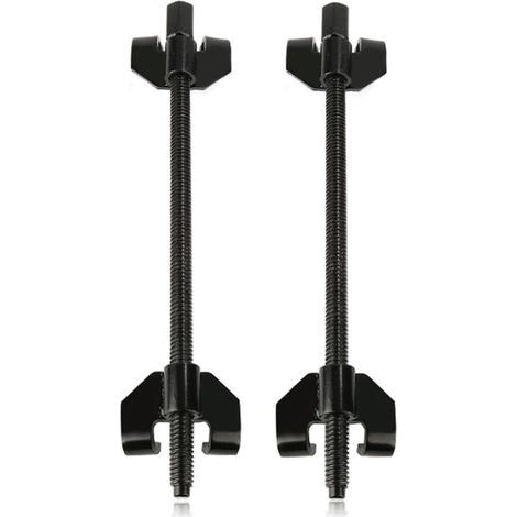 380mm PAIRE COMPRESSEURS DE RESSORT AMORTISSEUR 2 GRIFFES Outil Compresseur Amortisseurs Ressorts Sécurité (1/4)